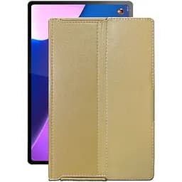 Чохол StatusCASE з екошкіри для планшету Lenovo Tab P12 Pro Бежевий