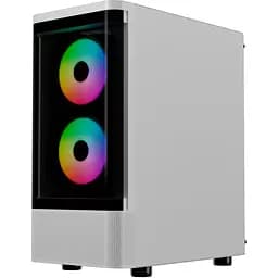 Корпус GAMDIAS TALOS E3 CG WH без БЖ White (4711514501209) - мініатюра 6