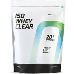 Протеїн Progress Nutrition Iso Whey Clear Лимон-лайм 460 г