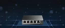 Комутатор TL-SG105MPE 5xGE (4xPoE), 120Вт, WebSmart TP-Link teh0018181 - мініатюра 3