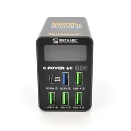 Зарядна станція з цифровою індикацією Mechanic C-Power 6C 40W Gray - мініатюра 2