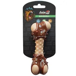 Игрушка AnimAll GrizZzly косточка с ароматом мяса 13.5 см коричневая