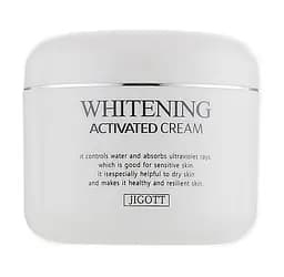 Осветляющий крем для лица WHITENING Activated Cream Jigott 100 мл