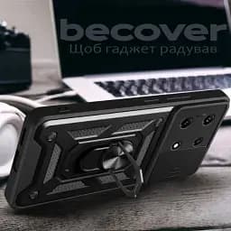 Панель BeCover Military для Infinix Note 30 NFC (X6833B) Black (711000) - мініатюра 3