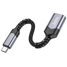 Перехідник Hoco Type-C male to USB female 3.0 converter UA24 - мініатюра 3