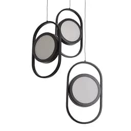 Люстра Brille лофт підвісна LED 32W NW BK (BL-886S/3) - мініатюра 4