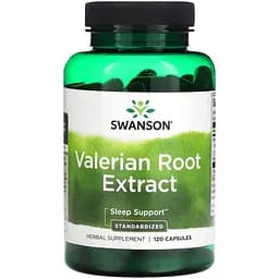 Натуральна добавка Swanson Valerian Root Extract 200 мг 120 капсул