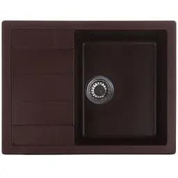 Кухонна мийка Zerix ZS-6550S-12 коричнева ZX4544, Коричневий