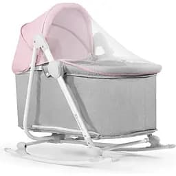 Шезлонг-гойдалка 5 в 1 Kinderkraft Nola Peony Rose рожевий (00-00304830) - мініатюра 5