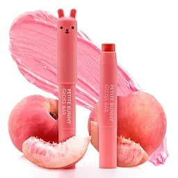 Бальзам для губ Tony Moly Petite Bunny Gloss Bar 05 Персик 2 г - мініатюра 3