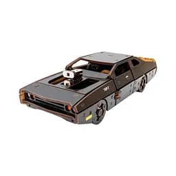 Дерев'яний 3D конструктор Fast Furious PuzzleOk Puz-62519 125 деталей чорний  - мініатюра 5