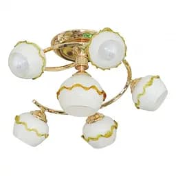 Люстра стельова Brille класична E27 60W G (LK-321C/6)