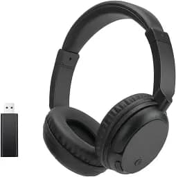 Бездротові навушники KST-900BT Bluetooth з FM-радіо глибокі чорні баси для телевізора та ПК