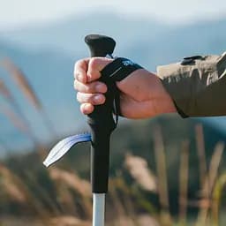 Трекінгова палиця 3-секційна Naturehike ST06 NH17D006-D, 60-120 см, біла - мініатюра 5