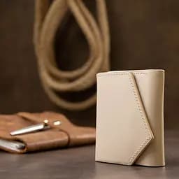 Жіноче шкіряне портмоне Grande Pelle 10х10х1.5 см acs0018775 - мініатюра 6