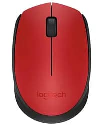 Мышь беспроводная Logitech M171, Red/Black, USB (2.4 GHz), 1000 dpi, 3 кнопки, 1xAA (910-004641)