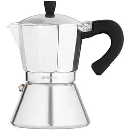 Гейзерна кавоварка Ardesto Gemini Piemonte 6 чашок алюміній