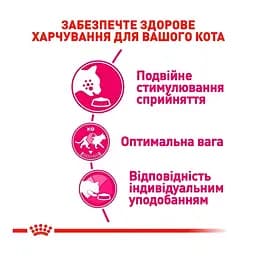 Сухий корм для вибагливих котів Royal Canin Exigent Protein 2 кг + Сухий корм Royal Canin Exigent Fussy для дорослих котів з вибагливим апетитом 400 г  - мініатюра 3