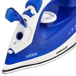 Прасувальна праска ROTEX RIC20-S Super Glide Антипригарне покриття 1600Вт Вертикальне відпарювання Синій/Білий - мініатюра 9