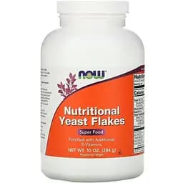 Натуральная добавка NOW Nutritional Yeast Flakes, 284 грамм