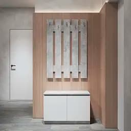 Передпокій VAYS комплект у передпокій №3 бетон-білий фасад