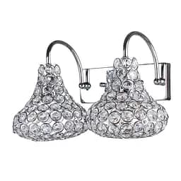 Бра Brille BR-01 377W/2 спрямованого світла настінне накладне кришталеве E27