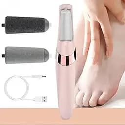 Пемза електрична Flawless Pedi RD-9021 для видалення мозолів та чистки п'ят  акумуляторна Рожевий - мініатюра 2