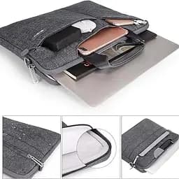 Сумка для ноутбуку WIWU City Commuter Bag 15.6 Grey - мініатюра 3