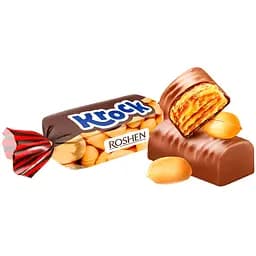 Уцінка. Цукерки Roshen Krock з арахісом 1 кг  - мініатюра 3