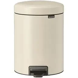 Бак для мусора Brabantia NewIcon, с педалью, 5 л, бежевый (149900)