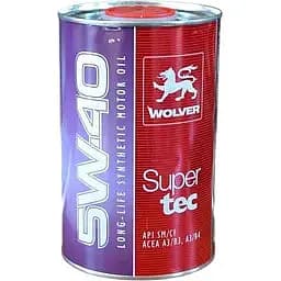 Олива моторна Wolver Supertec 5W-40 API SN/CF 1 л (967)