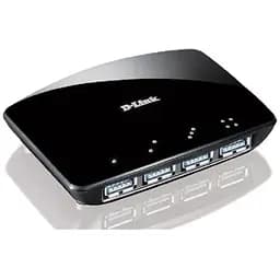 Мультипортовий адаптер D-Link 4-port Superspeed USB3.0 Hub DUB-1340