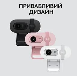 Вебкамера Logitech BRIO 100 FHD GRAPHITE (960-001585) (6914872) - мініатюра 5