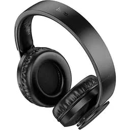 Навушники повнорозмірні бездротові Hoco W45 Enjoy BT headset чорні до 46 годин - мініатюра 4