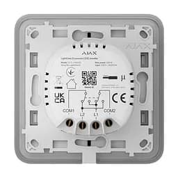 Розумний перехресний вимикач Ajax LightSwitch (Crossover) Jeweller (olive/оливковий) (26-00420) - мініатюра 2