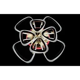 Світлодіодна люстра Linisoln 6521/4+4 Gold - мініатюра 3