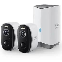 Камера відеоспостереження Baseus Security N1 Outdoor Camera 2k 2-cam Kit 145° 16Gb eMMC