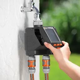 Таймер подачі води Gardena MultiControl Duo на дві лінії (01874-29.000.00) - мініатюра 2