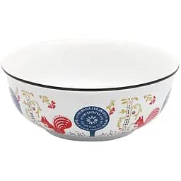 Тарелка глубокая МВМ My Home 16.5 см белая (KP-51 WHITE)