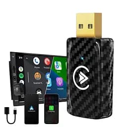 MSXTTLY AC01 2-в-1 бездротовий адаптер CarPlay та Android Auto