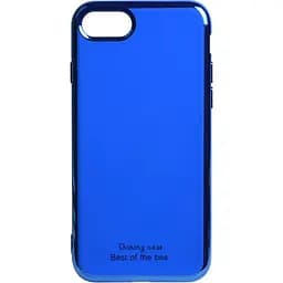 Чохол-накладка Toto Electroplate TPU 2 mm Case Apple iPhone 7/8/SE 2020 Blue