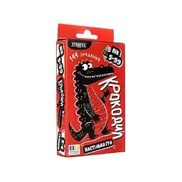 Настільна гра "Крокодил" Strateg 30686 інструкція 36 карток