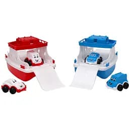 Паром ТехноК с набором транспорта в ассортименте