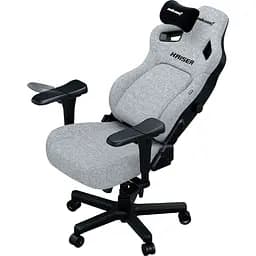 Геймерське крісло Anda Seat Kaiser 4 XL Linen Fabric Ash Gray (AD12YDDC-XLL-20-G-CF) [120750] - мініатюра 6