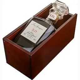 Арманьяк Baron Gaston Legrand Bas Armagnac XO Carafe Wood Gift Box, 40% 0,7 л, в подарунковому пакуванні (5515240) - мініатюра 3