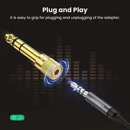 Адаптер Ugreen 6.5mm Male to 3.5mm Female Adapter (20503) - мініатюра 4