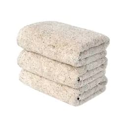 Рушник махровий Lotus Home - Organic natural бежевий 50x90 - мініатюра 6