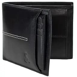 Портмоне чоловіче шкіряне Semi Line RFID Black (P8267-0)