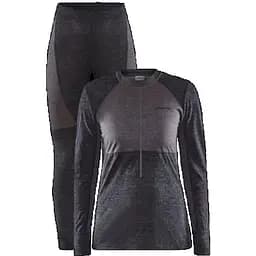 Комплект термобілизни Craft Core Wool Mix Set W Dark Grey XS (1068-1912477 XS 999985)