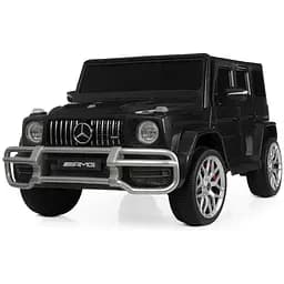 Двомісний дитячий електромобіль Джип Mercedes з музикою та чохлом Bambi M 4259EBLR-2 Чорний